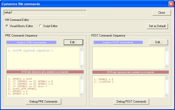 vmcommands